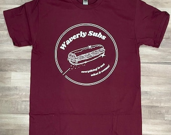 Waverly Subs T-Shirt, Tee, Shirt, tshirt, nostalgia, 2000s, kid, 90s, wizards, place, adult, channel, millenial, gen z, gift, friend, funny
