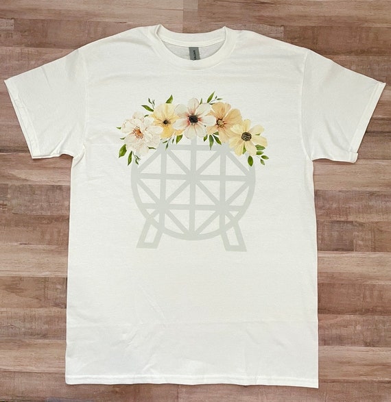 Flower Crown Ball Shirt, theme park, garden, space, festival, earth, gift,  flowers