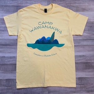 Camp wawanakwa tshirt, shirt, tee, total, drama, island, 90s kid, 2000s kid, cartoon, network, millenial, gen z, funny, adult, t-shirt