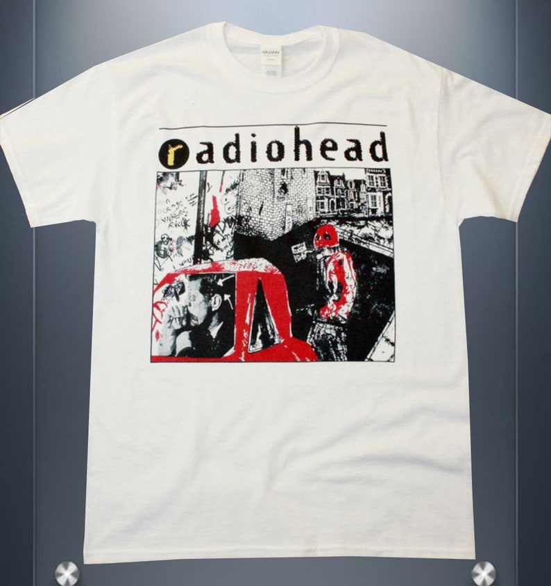 Best Rock T-shirts, Radiohead T shirt, vintage style Gift for men, Radiohead Graphic Tshirt | Vintage Band Tee | 90s Band Tshirt 