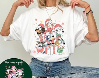 Hond en vrienden kerst, png PNGEgg | Roze kersthonden, png PNGEgg | Leuke kerst-png's