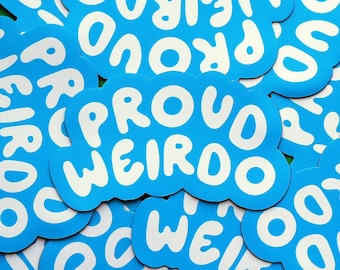 Imán de "Orgulloso Bicho Raro": Imán divertido, regalos neurodivergentes, decoración de cocina brillante, estética adorable, TDAH, autismo, cumpleaños único
