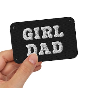 Broderad lapp | Flicka pappa