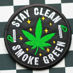 Sobriety Anniversary, Cannabis Leaf Gifts, Addiction Recovery, Cannabis Leaf, Recovery Gifts, Stay Clean Smoke Green, Funny Smoker Gifts