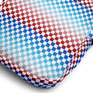 Crossbody Bag | Checkerboard (Patriotic) | usa festival bag july 4th bbq concert fanny pack cute purse gift ideas travel bags vacation inspo
