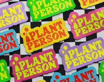 Imán de Plantas: Regalo Colorido para Jardineros, Decoración de Jardín, Regalos para Mamás de Plantas, Imanes para la Nevera, Decoración Ecléctica para el Hogar