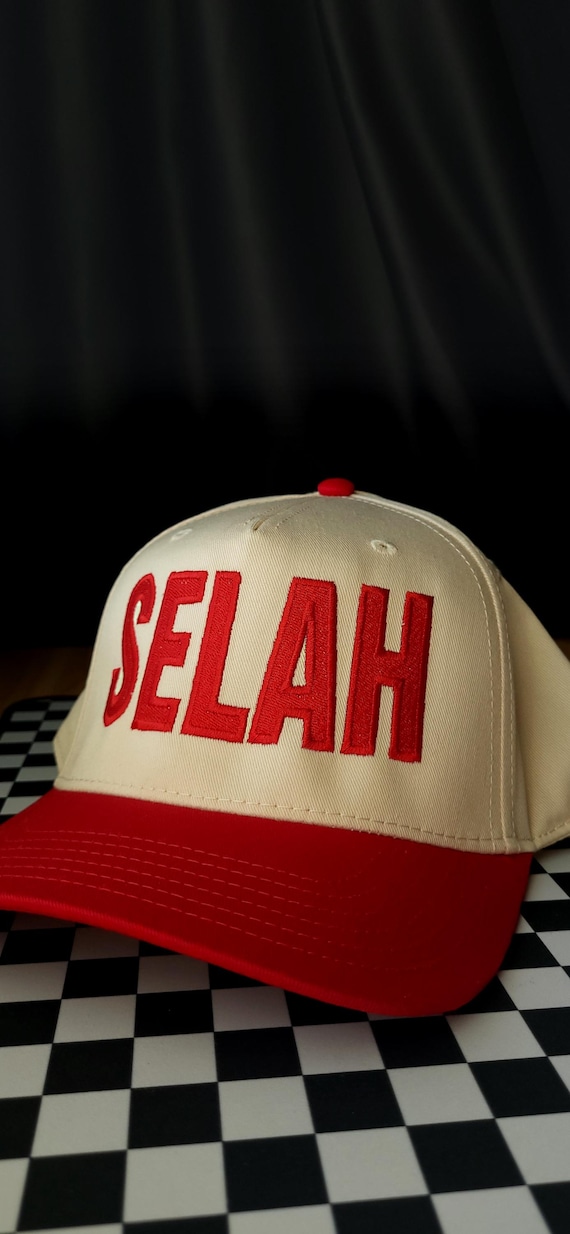 SELAH Cap - Christian Gift, Church Outfit, Jesus Christ, Bible Study, Scripture Gift, Faith-Based Gifts, Pastor Birthday, Christian Birthday