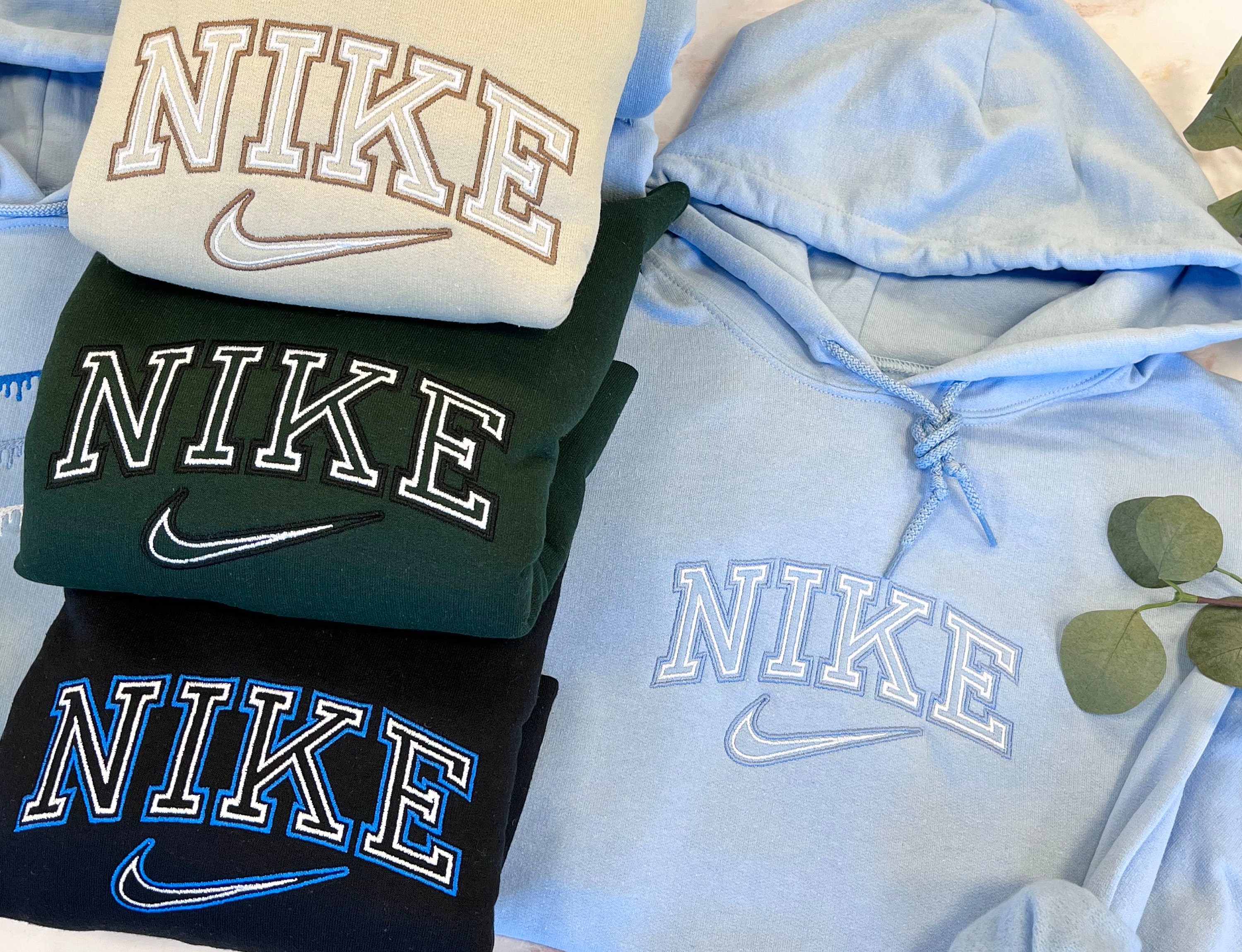 Vintage Nike Sweatshirt Beige - Etsy UK