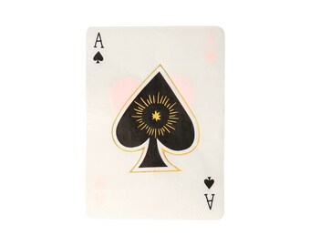 Servilletas de naipes Magic Ace