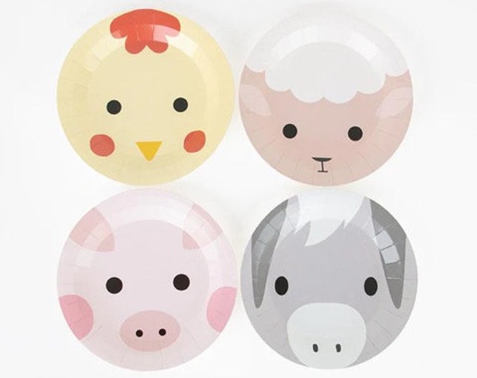 Farm Napkins Farm Party Barnyard Party Supplies Farm Etsy