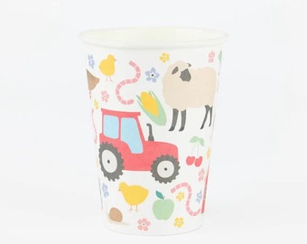 Farm Animal Party Paper Cup
