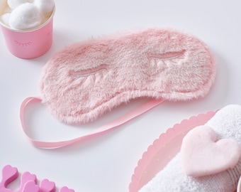 Pink Fluffy Pamper Party Eye Mask