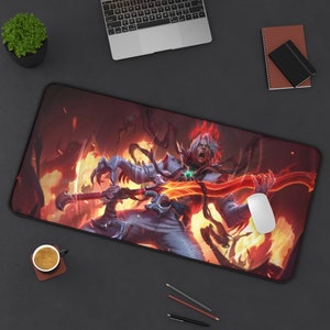 Viego LoL Desk Mat - League of Legends - Viego Wallpaper - Gaming Desk Mat - League of Legends Wallpaper - Gaming Mouse Pad