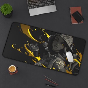 Valorant Raze Desk Mat | Gaming Mousepad | Large Desk Mat | Raze Valorant | Gamer Gift | PC Setup Accessory