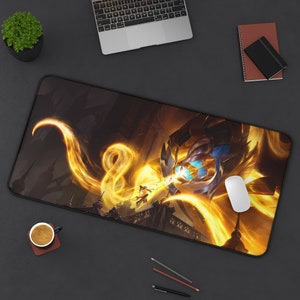 Vel&#39;Koz LoL Desk Mat - League of Legends - Vel&#39;Koz Wallpaper - Gaming Desk Mat - League of Legends Wallpaper - Gaming Mouse Pad