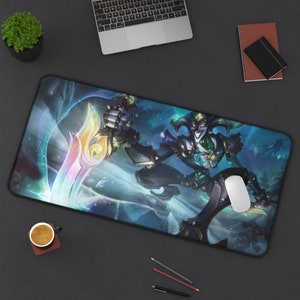 Shaco LoL Desk Mat - League of Legends - Morgana Wallpaper - Gaming Desk Mat - League of Legends Wallpaper - Gaming Mouse Pad