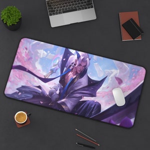 Yone LoL Desk Mat - League of Legends - Yone Wallpaper - Gaming Desk Mat - League of Legends Wallpaper - Gaming Mouse Pad