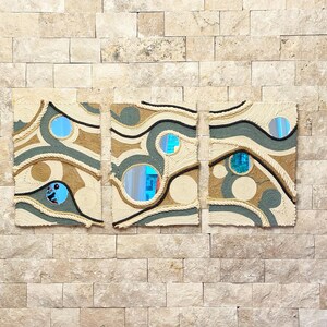 Photo inspiration: Fresh Look at 3 Handmade Fiber Art Wall Hangings Handmade Contemporary Art For