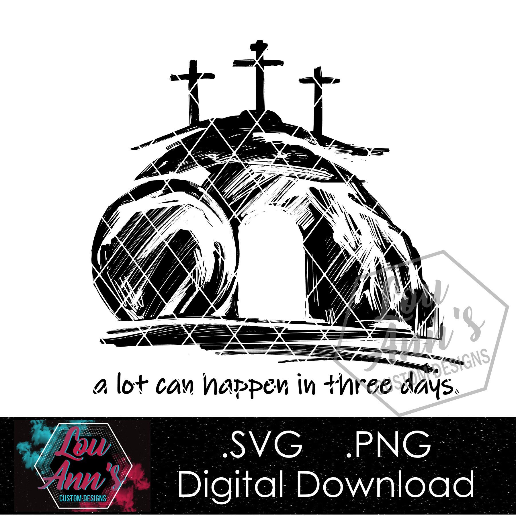 A Lot Can Happen in Three Days .PNG .SVG Digital Download - Etsy