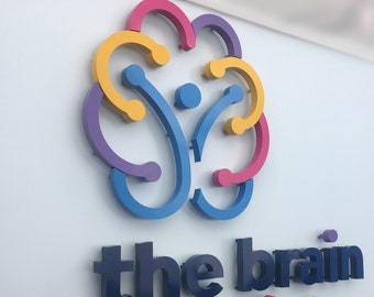 Custom Business Logo Sign, Office Wall Decor