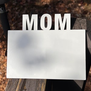 Mom or Dad frame/Sublimation mom or dad stand/MDF mom or dad picture frame/Gift for mom or dad/Mom or dad Memorabilia/Sublimation blank