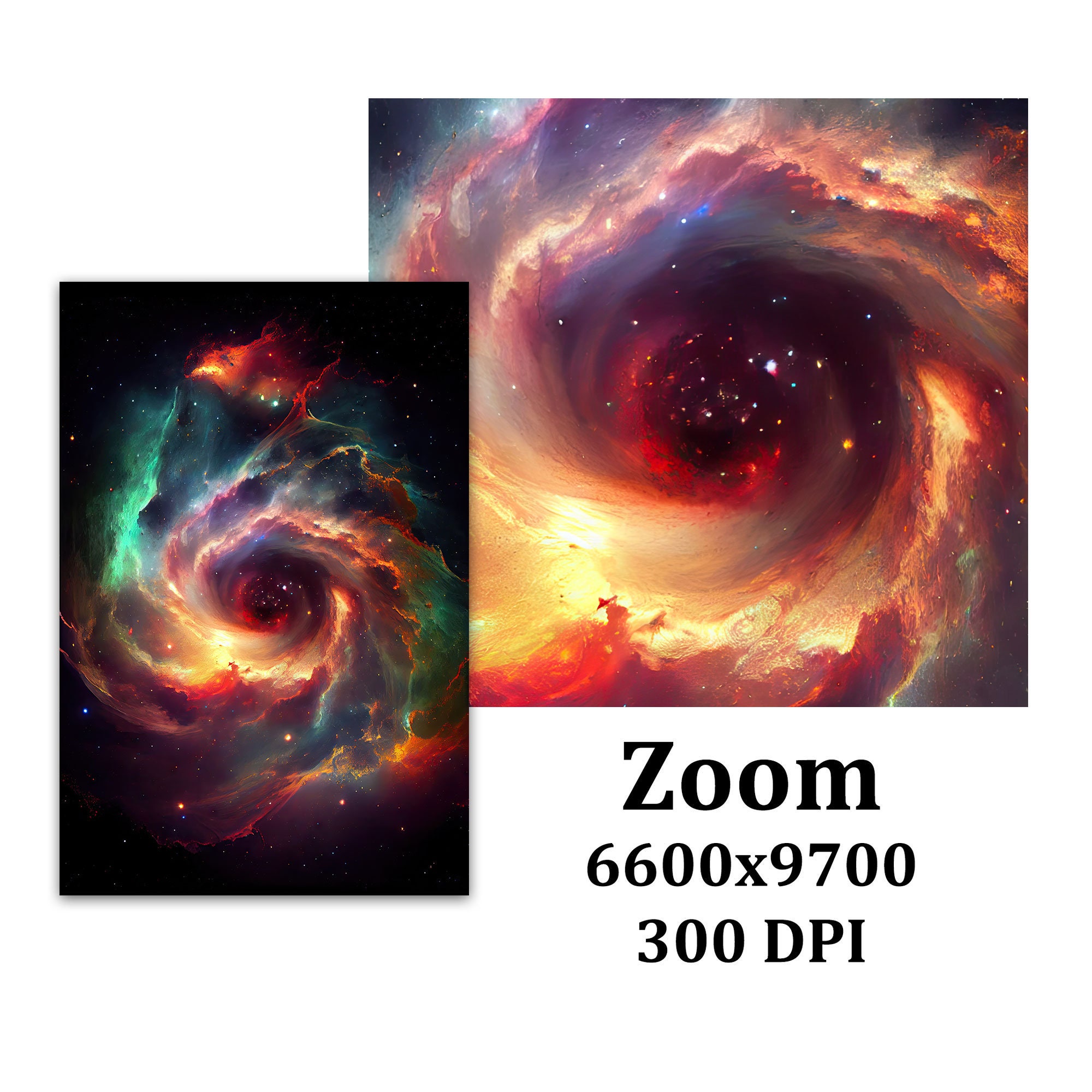Galaxy Design Galaxy Digital Paper Set of 12 Galaxy Art - Etsy