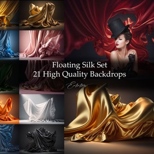Flowing Fabric Digital Backdrop, Silk Digital Backdrops for Photoshop, Maternity Digital Backdrop Overlays, Silk Fabric Backdrops