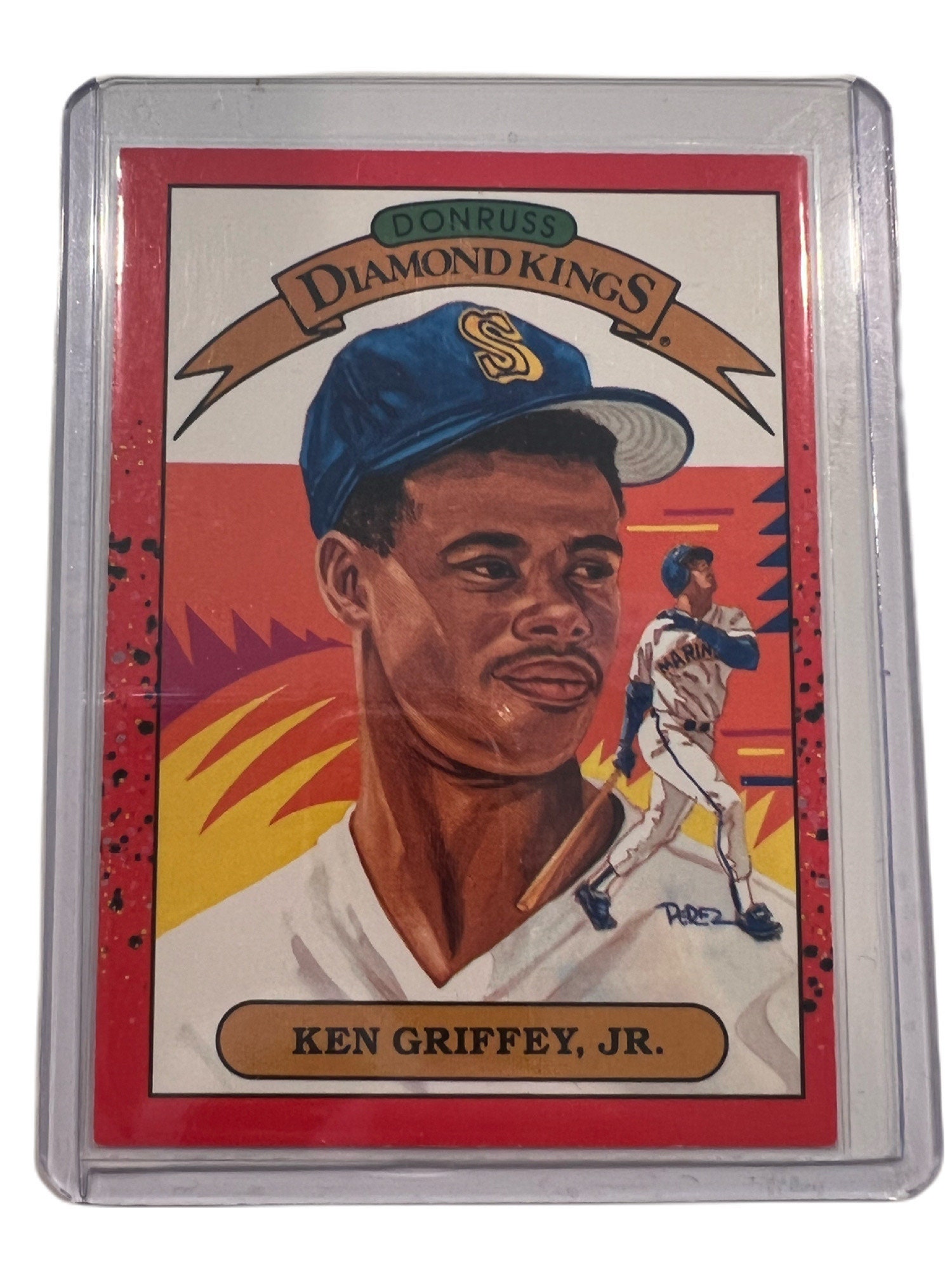 1990 Donruss Diamond Kings Ken Griffey Jr 4 Etsy
