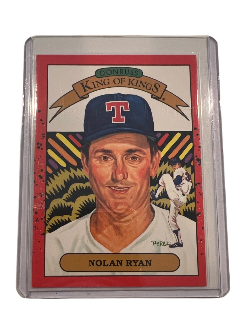Nolan Ryan 665 1989/90 Leaf King of Kings Donruss Card Potentially