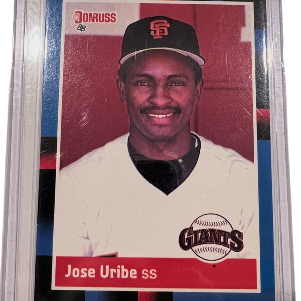 Jose Uribe Baseball Cards Etsy