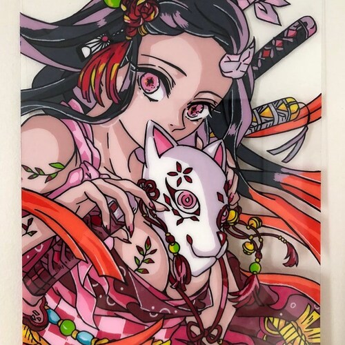 Custom Anime Glass Painting Etsy