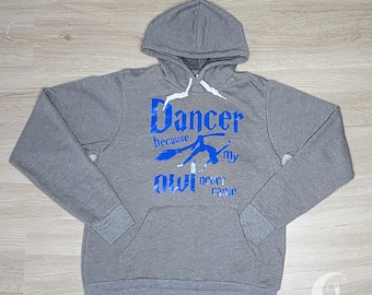 Sweat à Capuche "Danseuse De Pole Dance" - Cadeau Pour Passionnés De Pole Dance - Coupe Classique