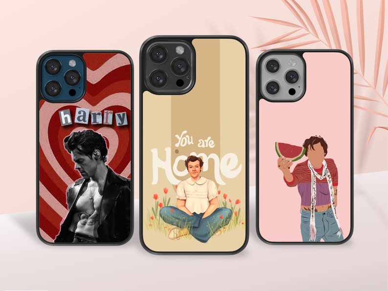 Harry Styles cute Minimalist Art Phone Case for Apple iPhone 13, 12, 11, Pro, SE, XR, X, XS, Max, 8, 7, Plus, Mini | Samsung S21, A50, A51 