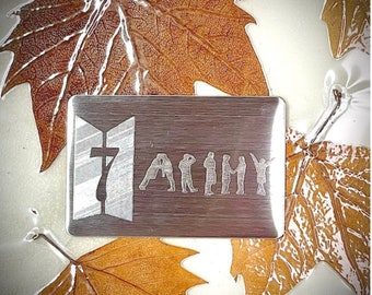 Custom Engraved Stainless Steel plate | Personalized design engraved plate | Business Card engraved plate |customized b day,anniversary gift