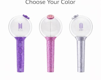 Kpop BTS ARMY MOS Lightstick Skin Decal | Choose Your Color Vinyl Wrap Sticker | Glitter or Metallic Options | Concert Accessory’s