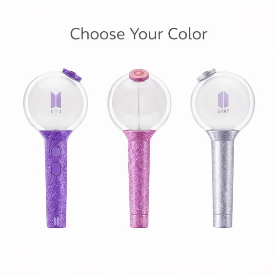 Kpop BTS ARMY MOS Lightstick Skin Decal | Choose Your Color Vinyl