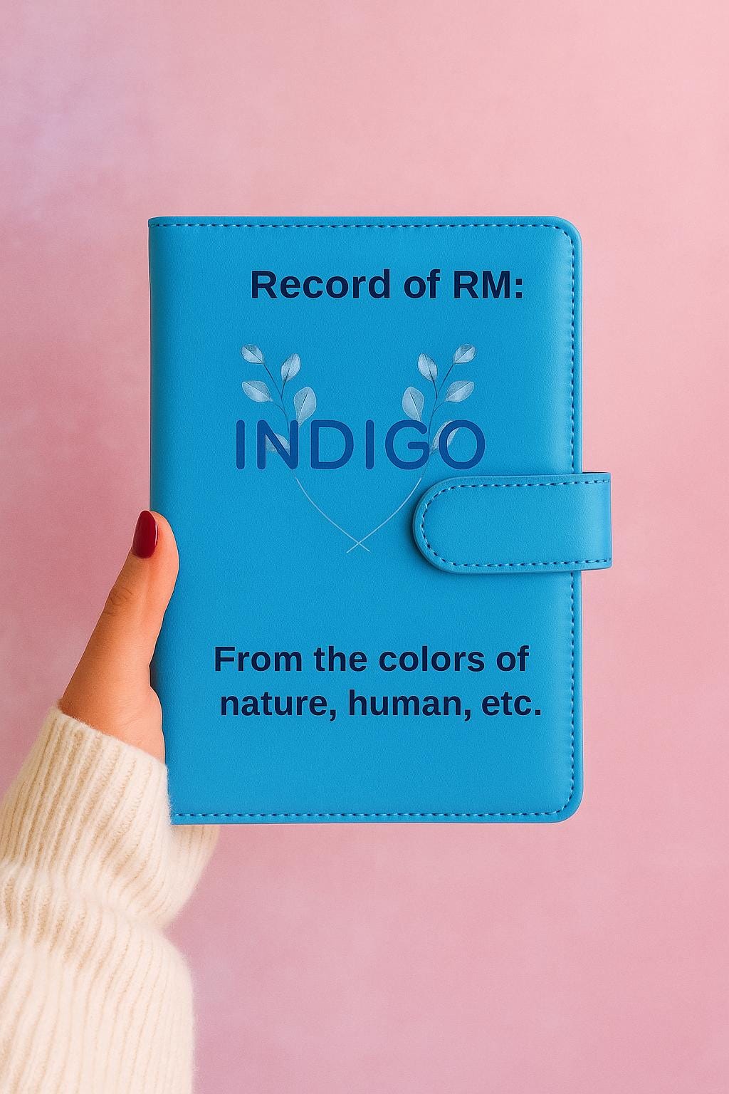 Bts Rm Indigo Photocard - Etsy