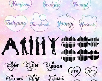 BTS ARMY inspired Bomb Decal | Kpop Lightstick Vinyl Sticker