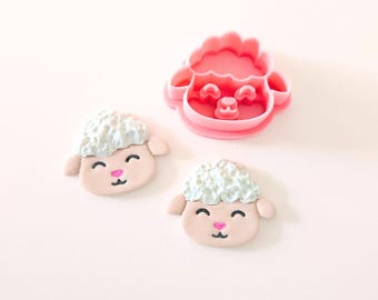 Lamb Farm Animal Clay Cutters: Sheep, Nature Inspired Designs