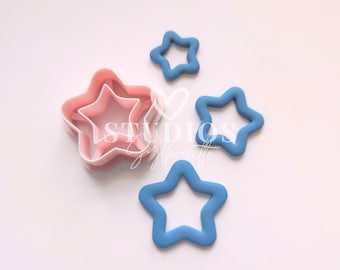Star Polymer Clay Cutters: 4th of July Festive Shapes