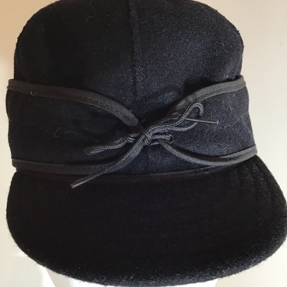 Stormy Kromer hat, Black wool hat, Wool hat, Wint… - image 7