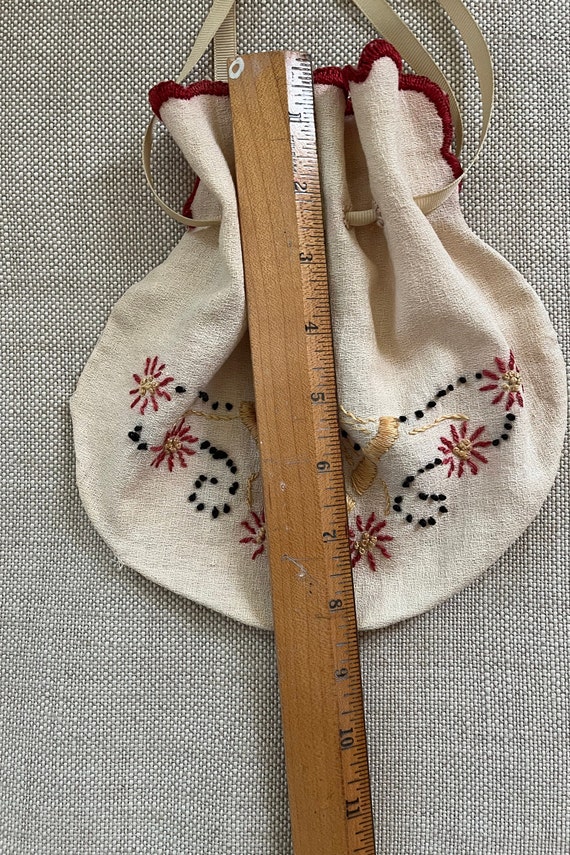 Vintage Cloth Handbag - image 5