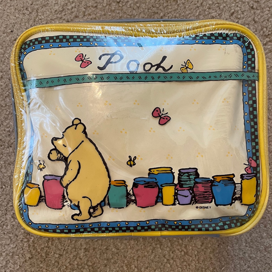 Vintage Winnie the Pooh Lunch Bag Set Etsy