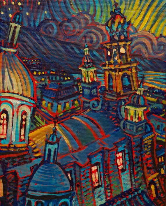 Original Acrylic Painting on Canvas Board (8" x 10"), Peurto Vallarta No.4