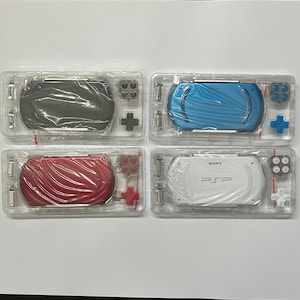 Blue Red Black White PSP Go Replacement Shell Casing