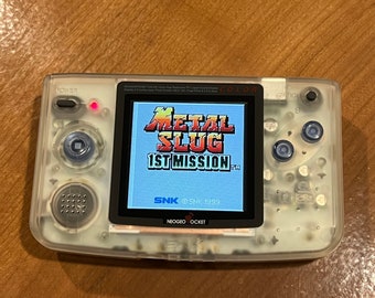 Neo Geo Pocket Color Transparent Clear Model  Full Size IPS Q5