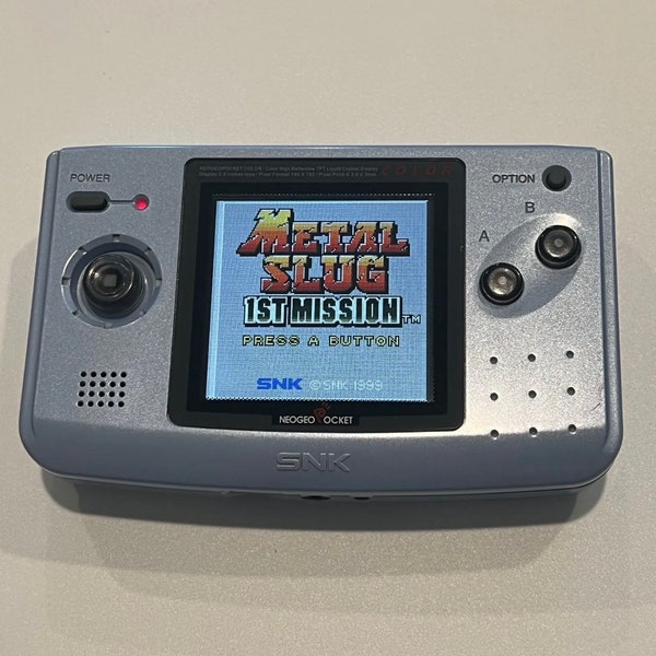 Neo Geo Pocket Color Bleu nacré Modèle pleine grandeur IPS Q5