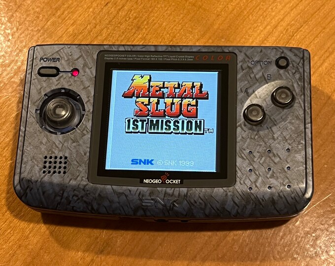 Neo Geo Pocket Color Stone Blue Model Full Size IPS Q5 - Etsy