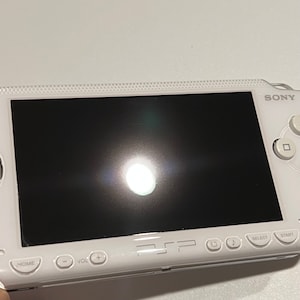 Modded IPS LCD White Sony PSP 1000 System w/ 64gb Memory Card Bundle image 4