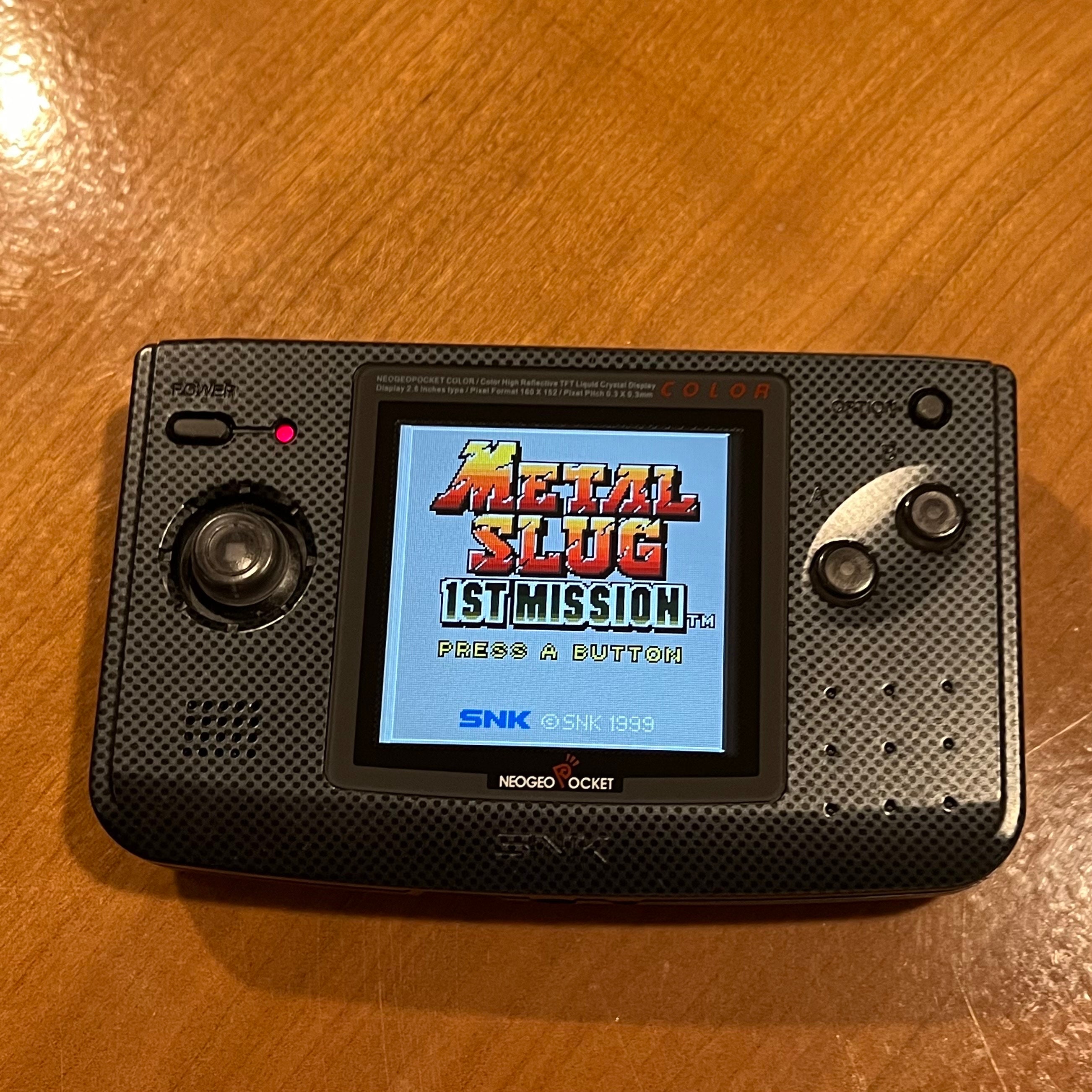 Neo Geo Pocket Color Carbon Black Model Full Size IPS Q5 - Etsy